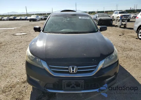 2013 Honda Accord Exl из США, поврежденный, VIN 1HGCR2F89DA043586